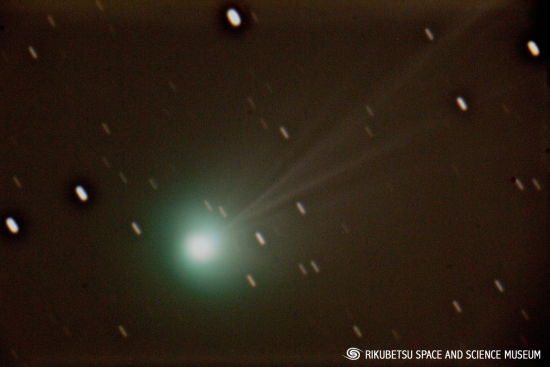 12P（Pons-Brooks）彗星（2024年3月13日19:13 15s×25 一部トリミング）