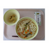 10月8日（木）　田舎うどん　きなこポテト